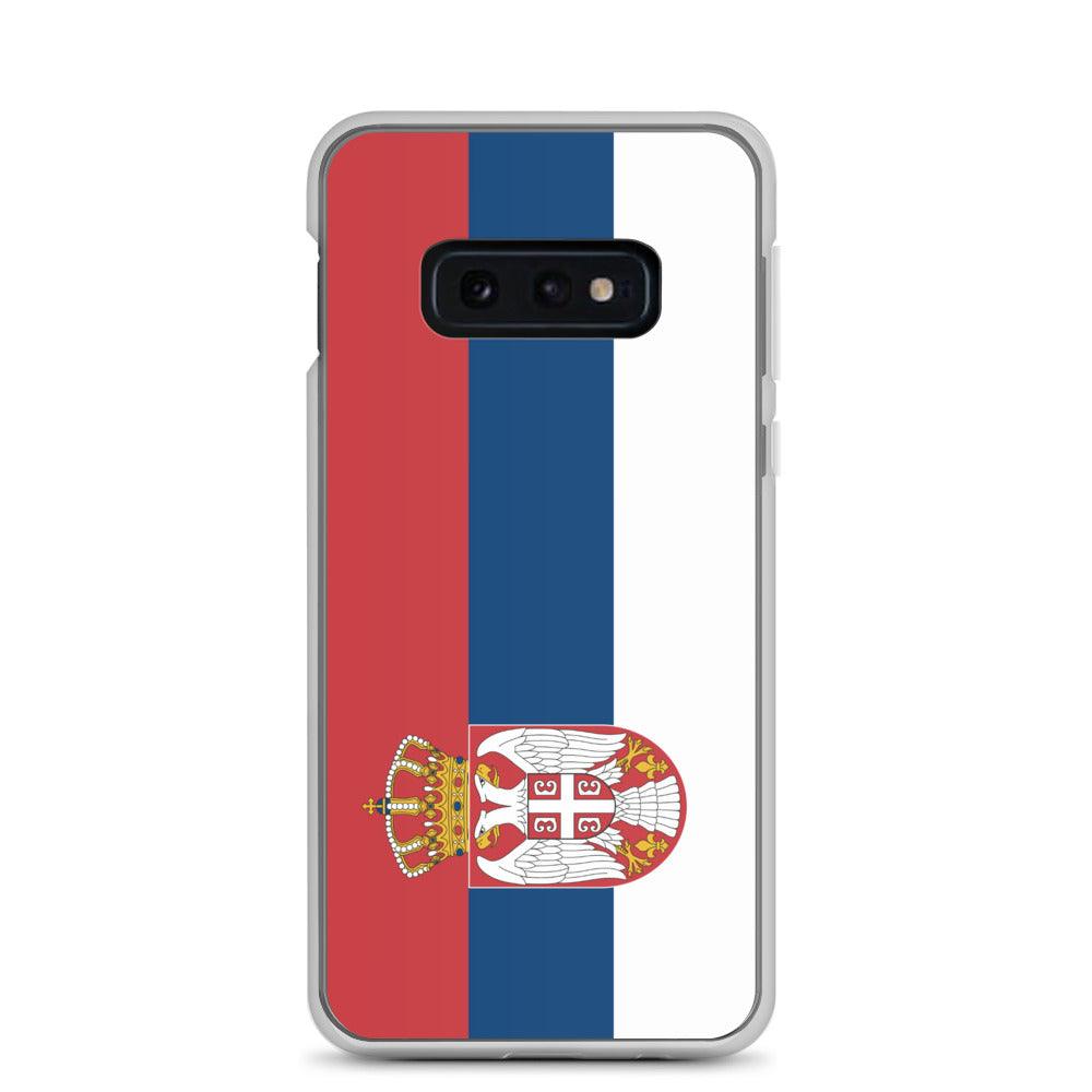 Coque Téléphone Drapeau de la Serbie - Pixelforma