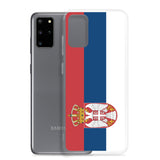 Coque Téléphone Drapeau de la Serbie - Pixelforma