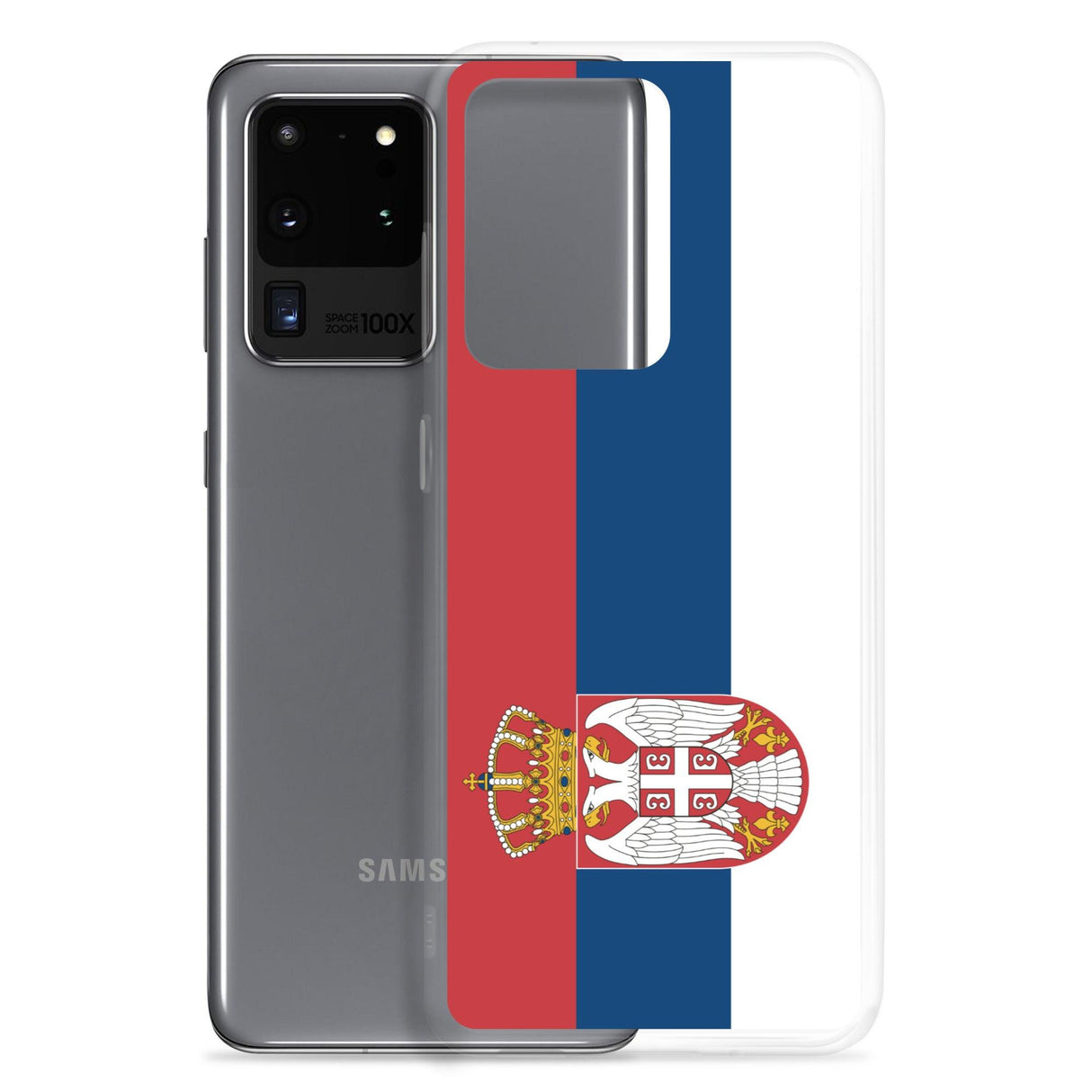 Coque Téléphone Drapeau de la Serbie - Pixelforma