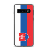 Coque Téléphone Drapeau de la Slovaquie - Pixelforma