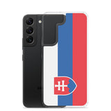 Coque Téléphone Drapeau de la Slovaquie - Pixelforma