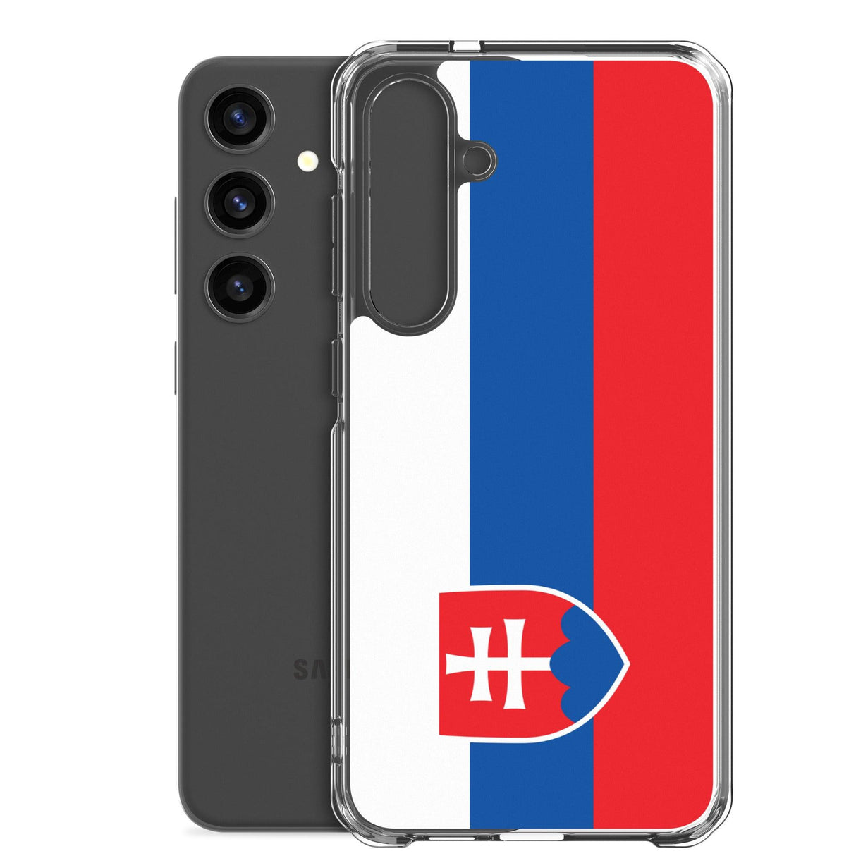 Coque Téléphone Drapeau de la Slovaquie - Pixelforma