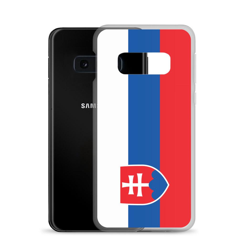 Coque Téléphone Drapeau de la Slovaquie - Pixelforma