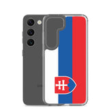 Coque Téléphone Drapeau de la Slovaquie - Pixelforma 