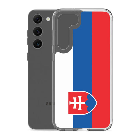 Coque Téléphone Drapeau de la Slovaquie - Pixelforma 