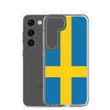 Coque Téléphone Drapeau de la Suède - Pixelforma