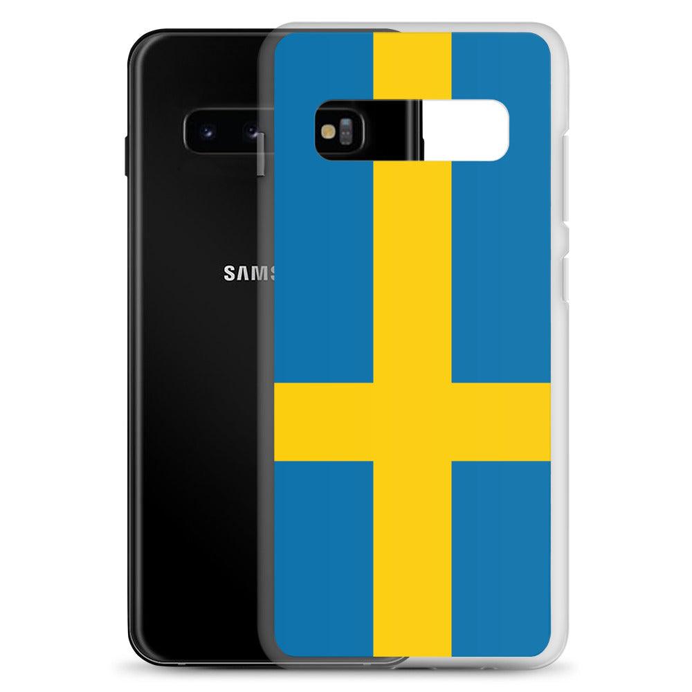 Coque Téléphone Drapeau de la Suède - Pixelforma