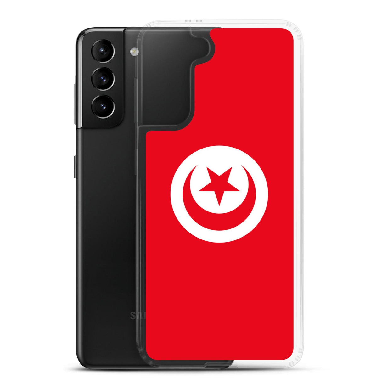 Coque Téléphone Drapeau de la Tunisie - Pixelforma