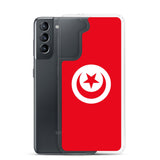 Coque Téléphone Drapeau de la Tunisie - Pixelforma