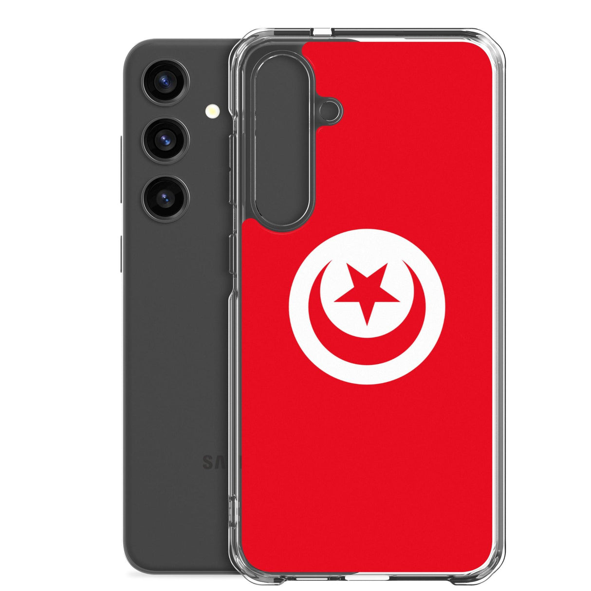 Coque Téléphone Drapeau de la Tunisie - Pixelforma