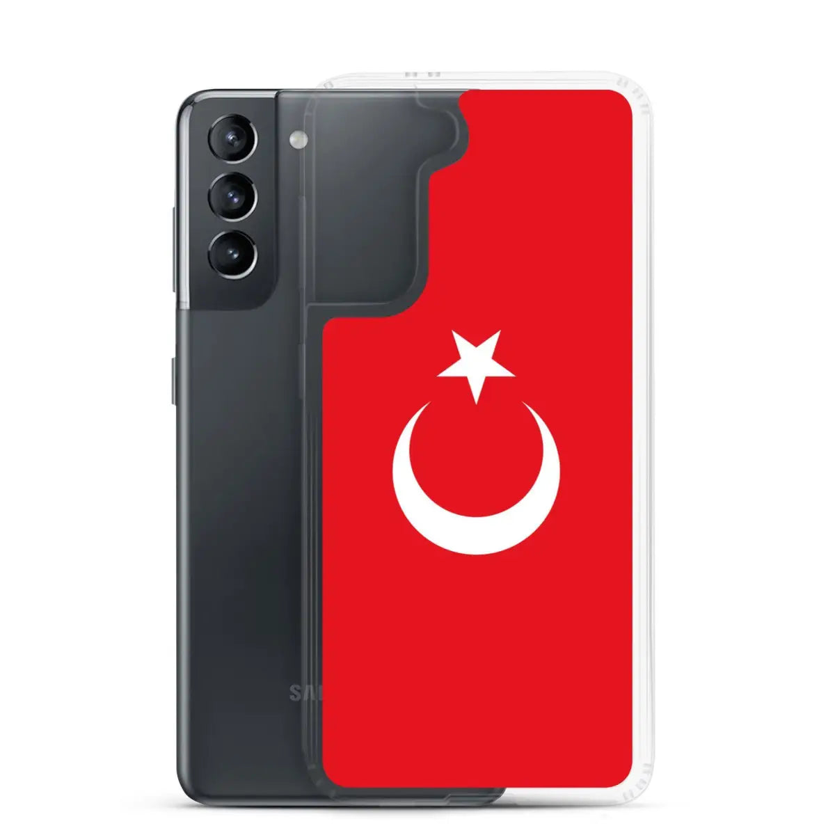 Coque téléphone drapeau de la turquie - pixelforma