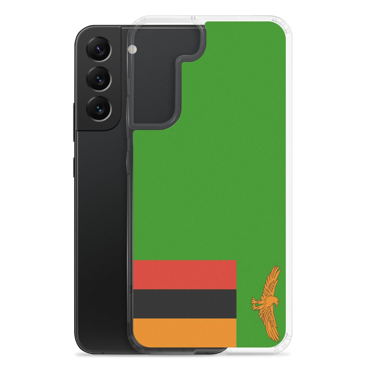 Coque Téléphone Drapeau de la Zambie - Pixelforma