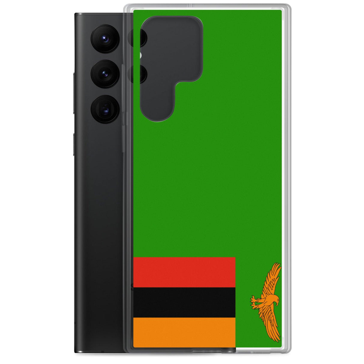 Coque Téléphone Drapeau de la Zambie - Pixelforma