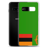 Coque Téléphone Drapeau de la Zambie - Pixelforma