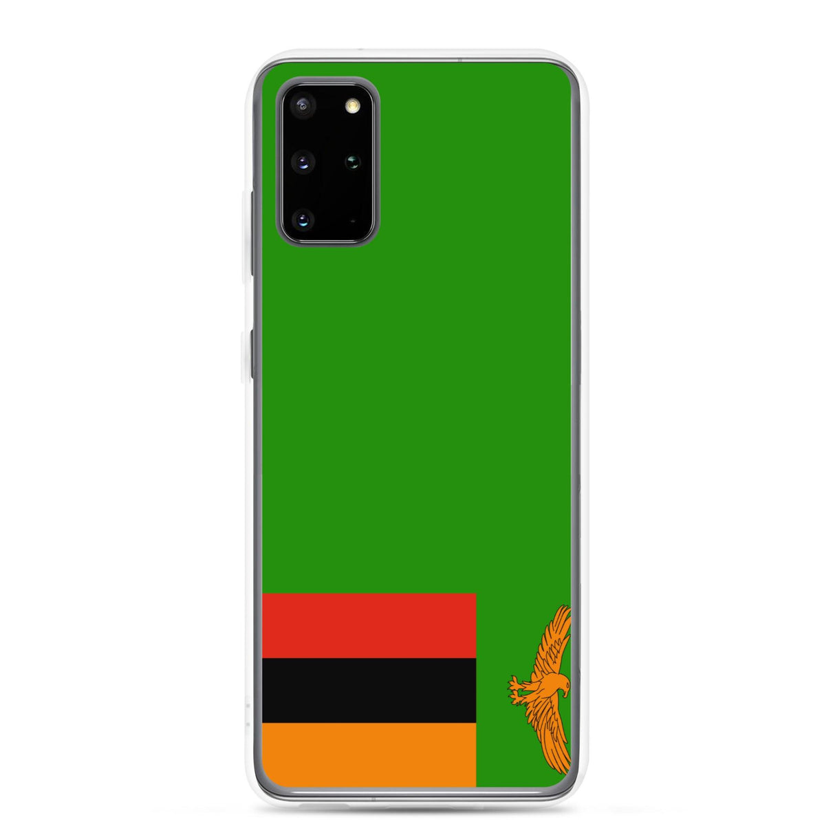 Coque Téléphone Drapeau de la Zambie - Pixelforma