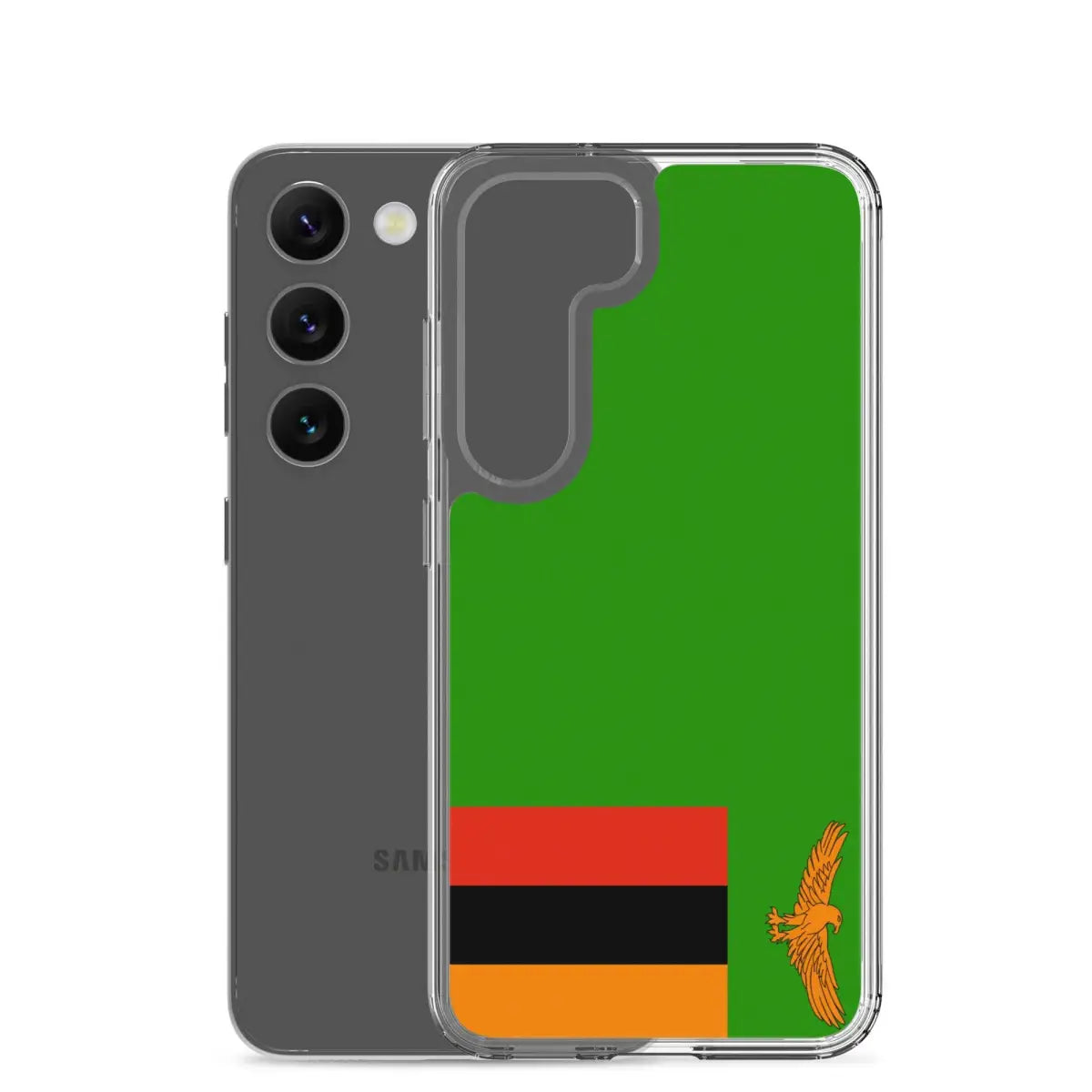 Coque Téléphone Drapeau de la Zambie - Pixelforma 