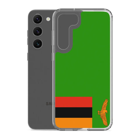 Coque Téléphone Drapeau de la Zambie - Pixelforma 