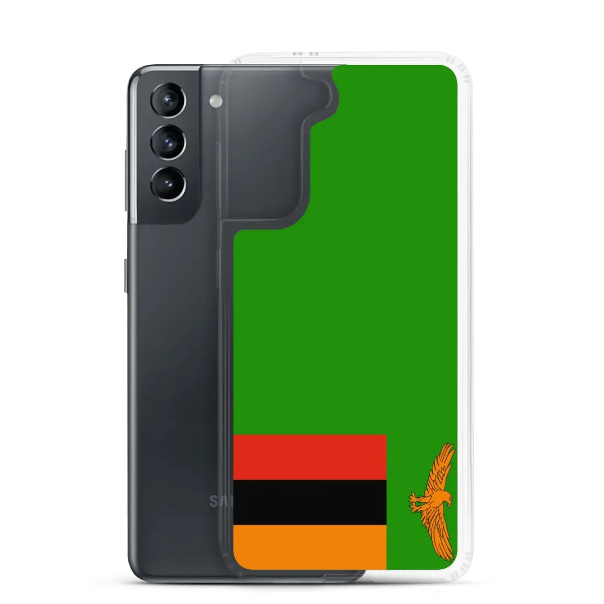 Coque Téléphone Drapeau de la Zambie - Pixelforma 