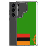 Coque Téléphone Drapeau de la Zambie - Pixelforma 