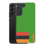 Coque Téléphone Drapeau de la Zambie - Pixelforma 