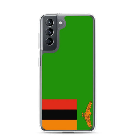 Coque Téléphone Drapeau de la Zambie - Pixelforma 