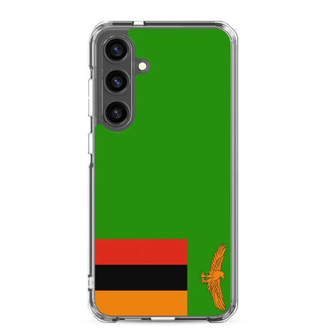 Coque Téléphone Drapeau de la Zambie - Pixelforma 