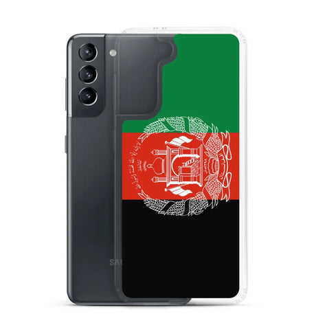 Coque téléphone drapeau de l’afghanistan - pixelforma