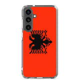 Coque téléphone drapeau de l’albanie - pixelforma