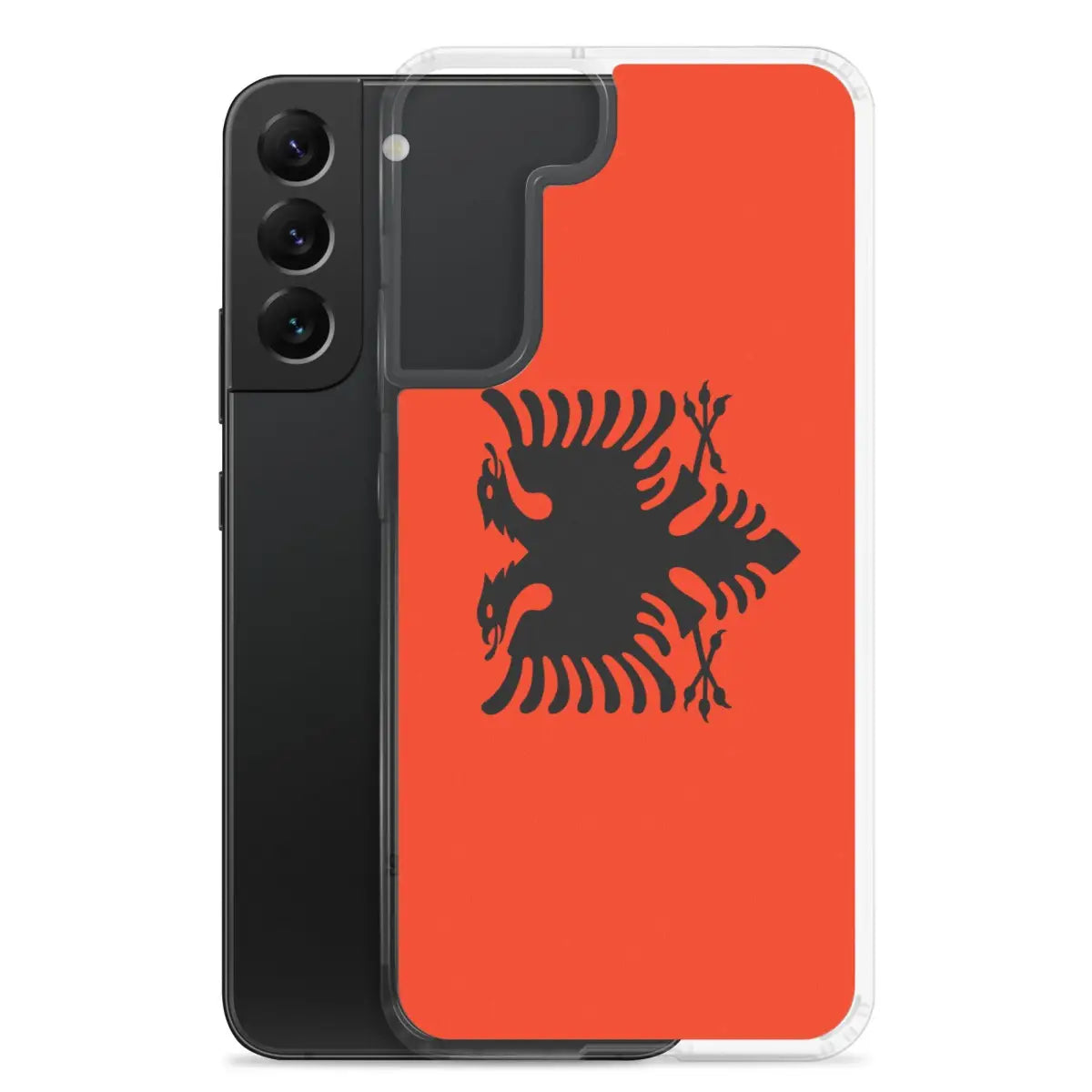 Coque Téléphone Drapeau de l'Albanie - Pixelforma 