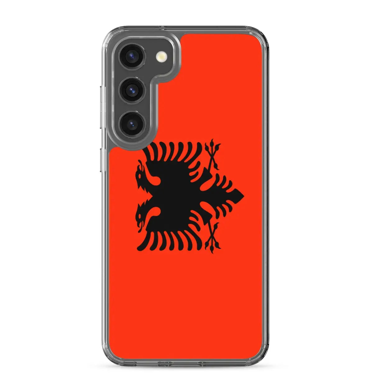 Coque Téléphone Drapeau de l'Albanie - Pixelforma 