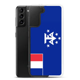 Coque téléphone drapeau de l’antarctique française - pixelforma