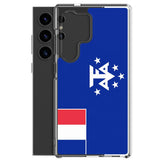 Coque téléphone drapeau de l’antarctique française - pixelforma
