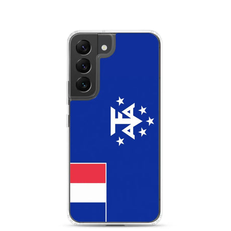 Coque téléphone drapeau de l’antarctique française - pixelforma