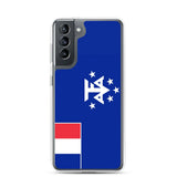 Coque téléphone drapeau de l’antarctique française - pixelforma