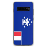 Coque téléphone drapeau de l’antarctique française - pixelforma