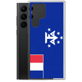 Coque téléphone drapeau de l’antarctique française - pixelforma