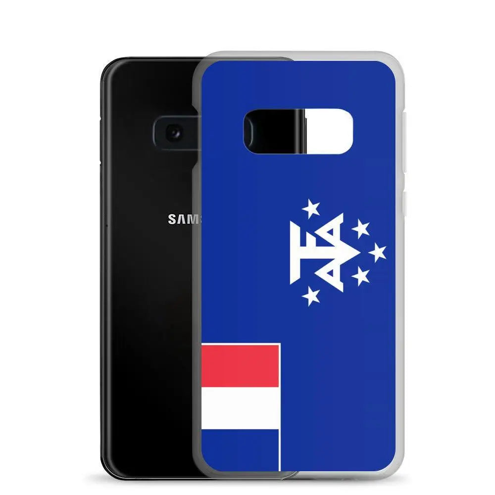 Coque Téléphone Drapeau de l'Antarctique française - Pixelforma 