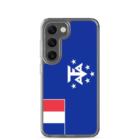 Coque Téléphone Drapeau de l'Antarctique française - Pixelforma 