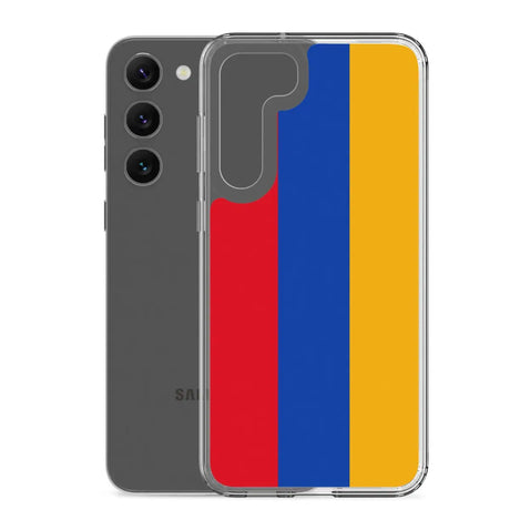 Coque téléphone drapeau de l’arménie - pixelforma