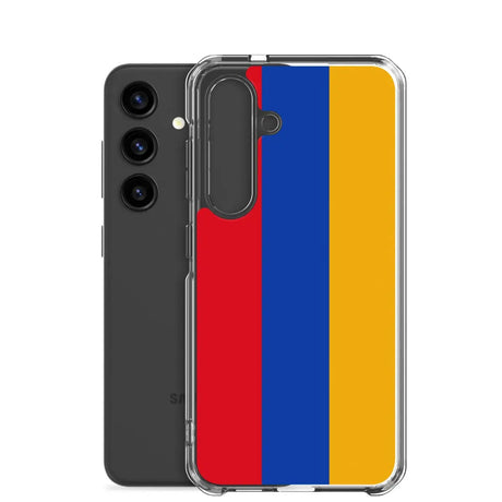 Coque téléphone drapeau de l’arménie - pixelforma