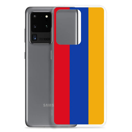 Coque téléphone drapeau de l’arménie - pixelforma
