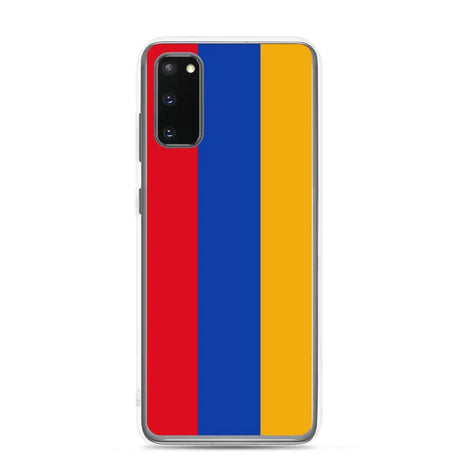 Coque téléphone drapeau de l’arménie - pixelforma