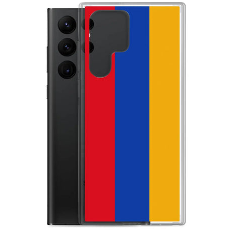 Coque téléphone drapeau de l’arménie - pixelforma