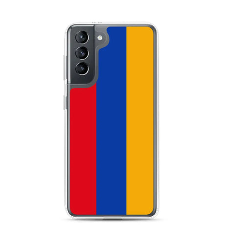 Coque téléphone drapeau de l’arménie - pixelforma