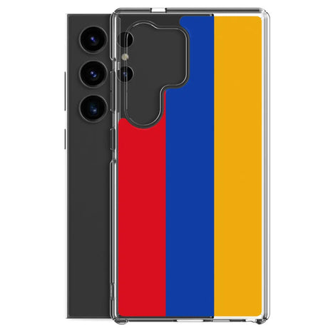 Coque téléphone drapeau de l’arménie - pixelforma