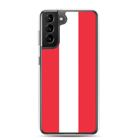 Coque Téléphone Drapeau de l'Autriche - Pixelforma 