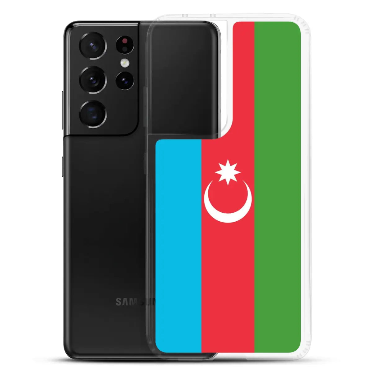 Coque Téléphone Drapeau de l'Azerbaïdjan - Pixelforma 