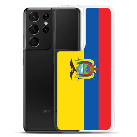 Coque Téléphone Drapeau de l'Équateur - Pixelforma 