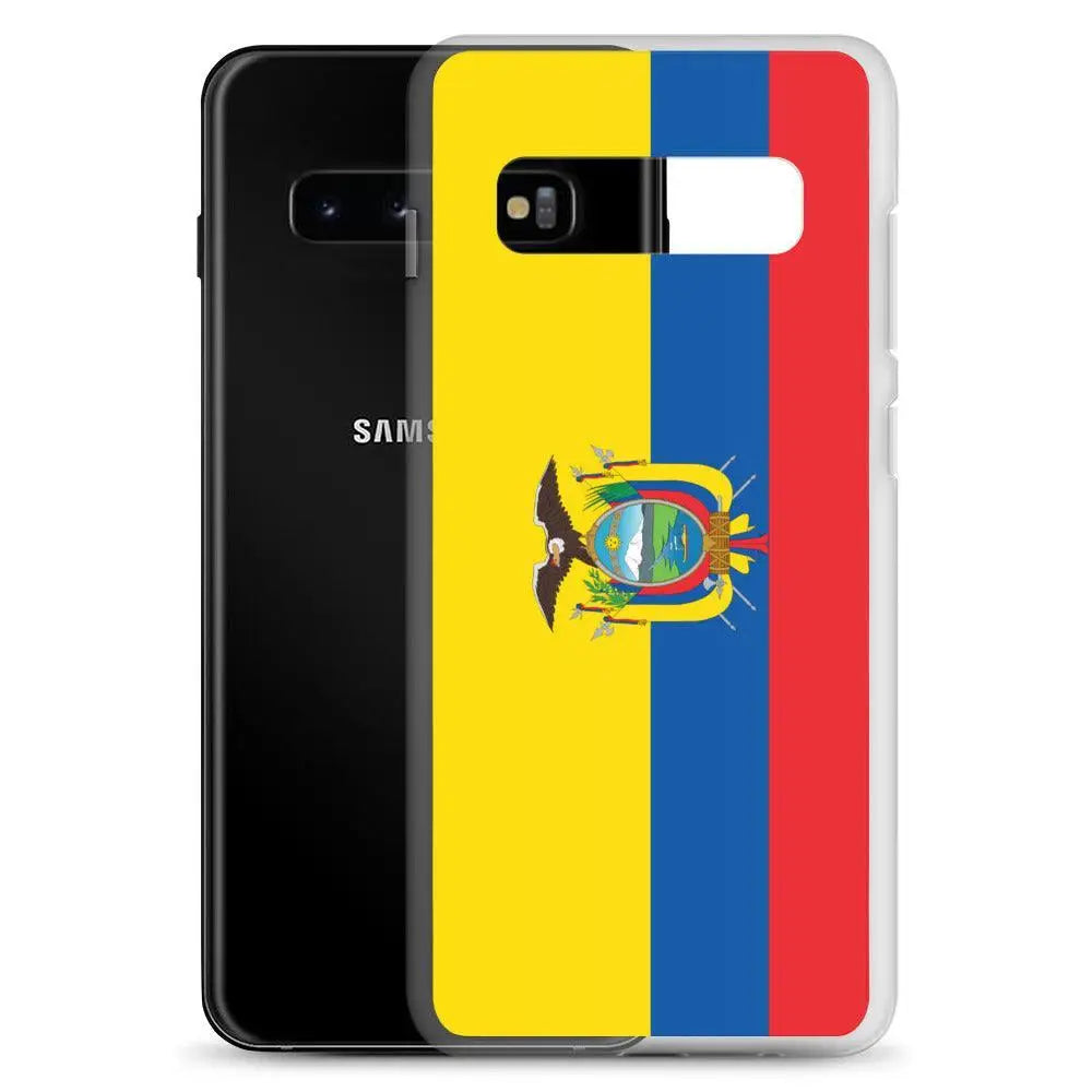 Coque Téléphone Drapeau de l'Équateur - Pixelforma 