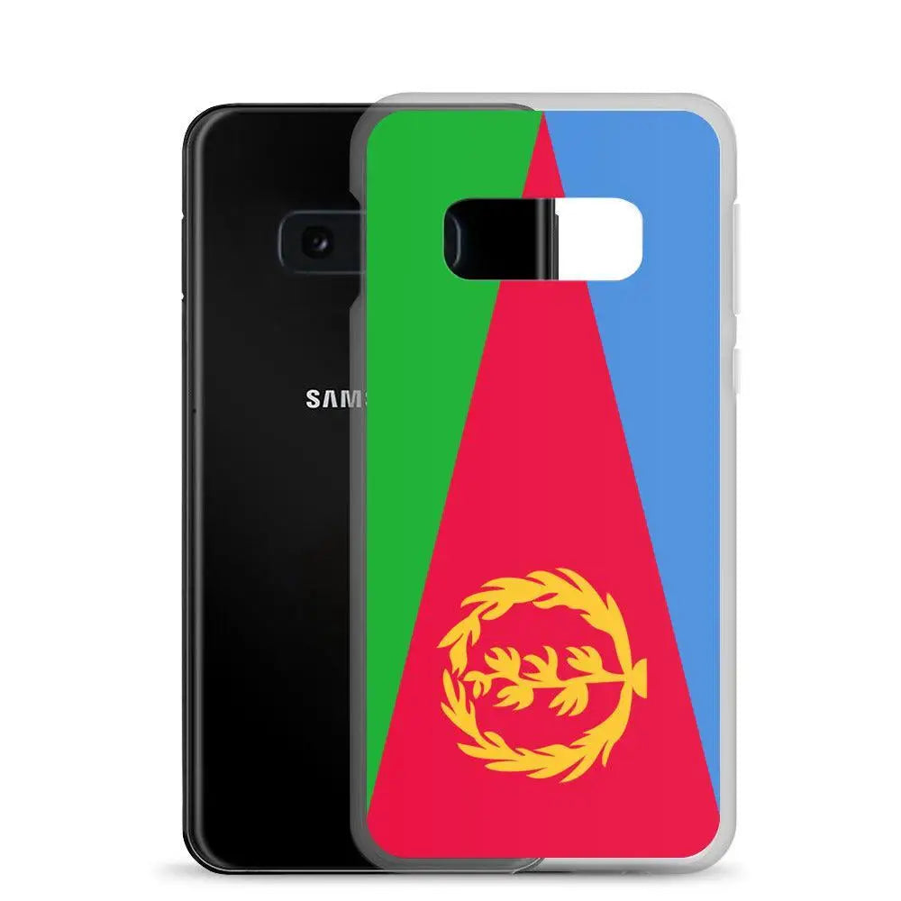 Coque téléphone drapeau de l’érythrée - pixelforma